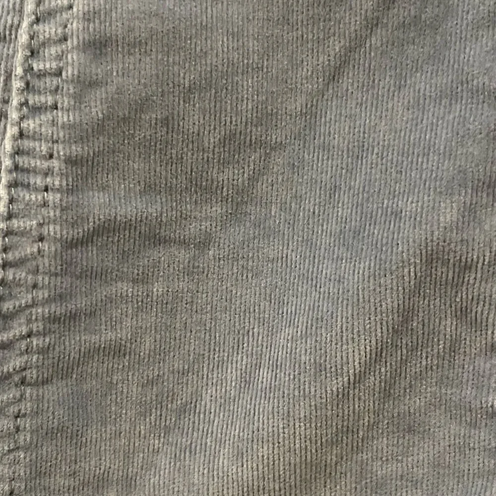 Free People Modern Femme Cord Mini Skirt In Metal Blue .Size 4 - Picture 8 of 13